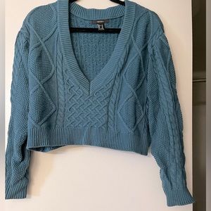 Forever 21 Teal Sweater